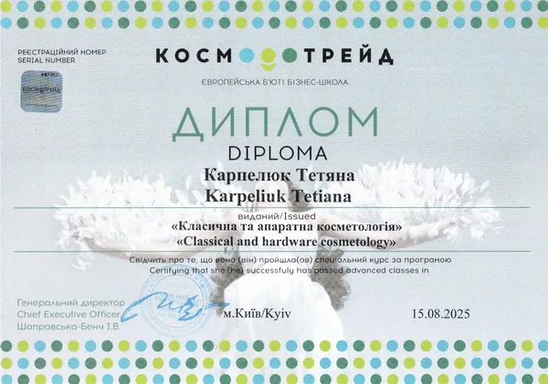 Diploma in microneedling mesotherapy